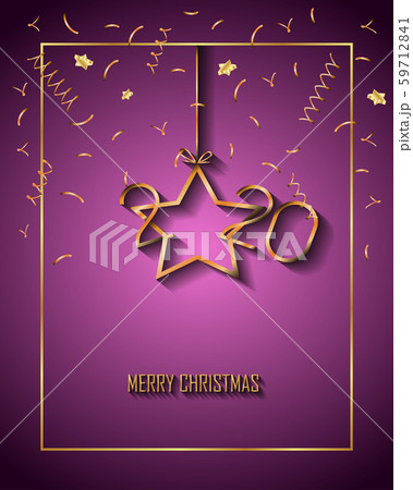 2020 Merry Christmas background. 2020 Merry Christmas background. 59712841