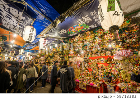 花園神社大酉祭 酉の市 花園神社大酉祭 酉の市 59713383