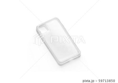 Blank transparent phone case mockup lying, side Blank transparent phone case mockup lying, side 59713850