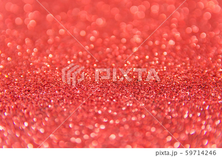 Defocused red glitter background. Gold abstract 59714246