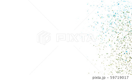 CGパーティクル　トライアングルの紙吹雪 59719017