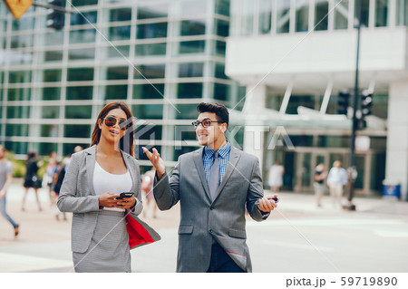 businessman in a summer city 59719890