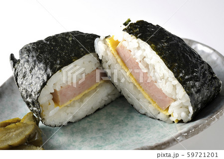 スパムのおにぎり 59721201