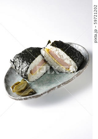 スパムのおにぎり 59721202