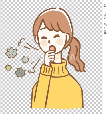 Cough female splash infection virus 59722816