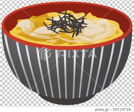 親子丼のイメージイラスト 59724720