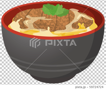 Illustration of katsudon Illustration of katsudon 59724724