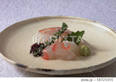 鯛の刺身 鯛の刺身 59725355