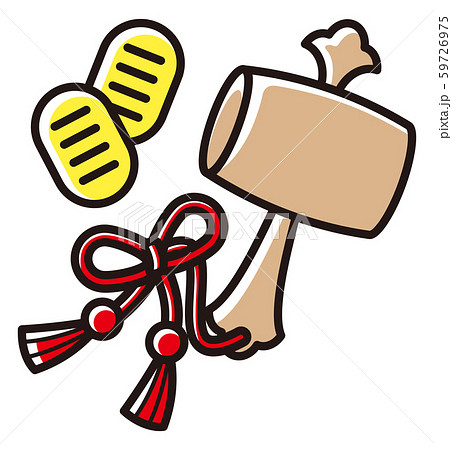 打ち出の小槌と小判 打ち出の小槌と小判 59726975