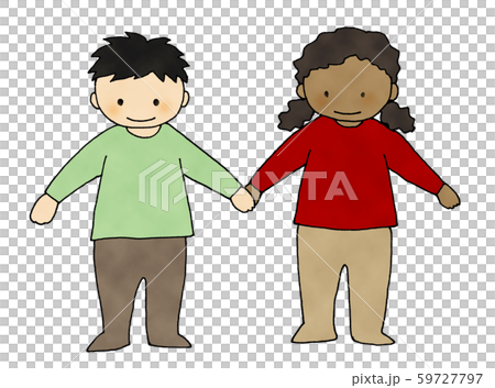 A child holding hands 59727797