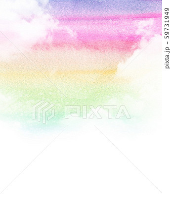 背景素材 空 虹色 テクスチャーのイラスト素材 背景素材 空 虹色 テクスチャーのイラスト素材