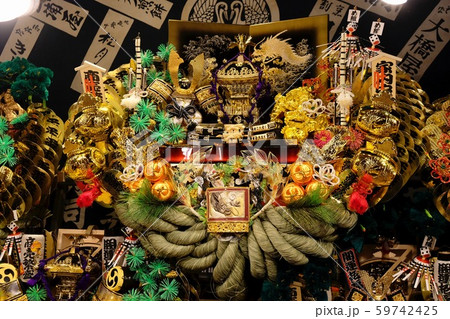 新宿花園神社酉の市　Tori-no-ichi festival at Hanazono Shrine 59742425