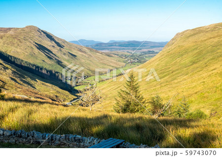 Glengesh pass seen from the picnic area - Ardara, County Donegal - Ireland Glengesh pass seen from the picnic area - Ardara, County Donegal - Ireland 59743070