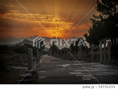 The the ancient city of Ephesus. The Harbour 59743333