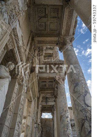 The ancient city of Ephesus. The Library of 59743337