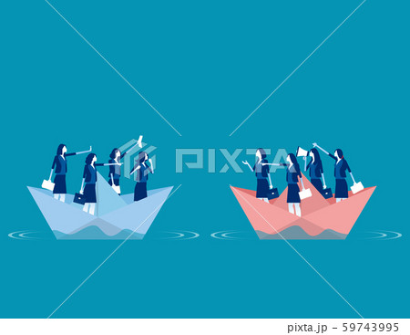 Serious trade tension or trade war. Concept Serious trade tension or trade war. Concept 59743995