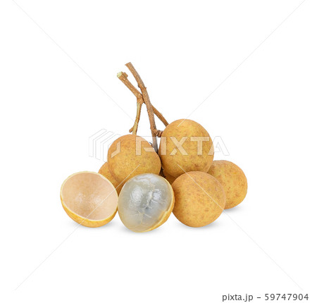 longan isolated on white background longan isolated on white background 59747904