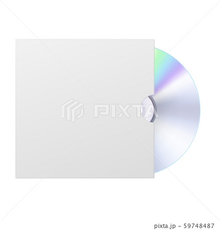Compact disc in an envelope Compact disc in an envelope 59748487