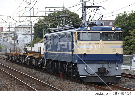 EF65-500番台のレール輸送列車 59749414