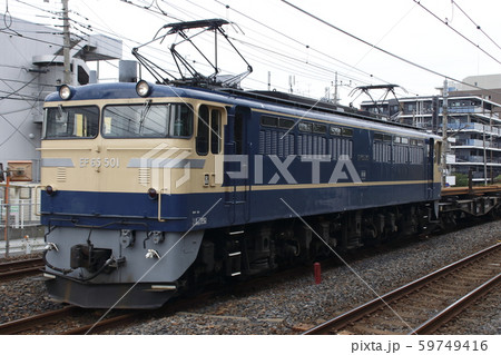 EF65-500番台のレール輸送列車 59749416