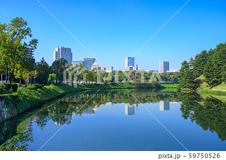 皇居外苑  桜田門方面から撮影した永田町方面 皇居外苑  桜田門方面から撮影した永田町方面 59750526