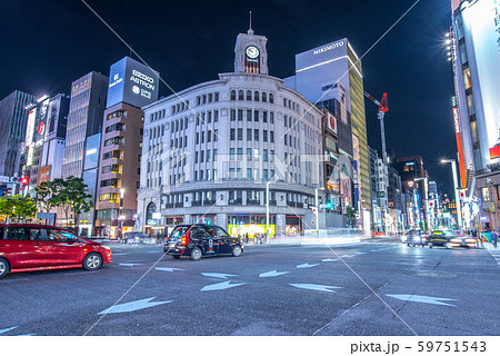銀座　夜景 59751543