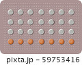 Contraceptive pills 28 day. Birth control 59753416