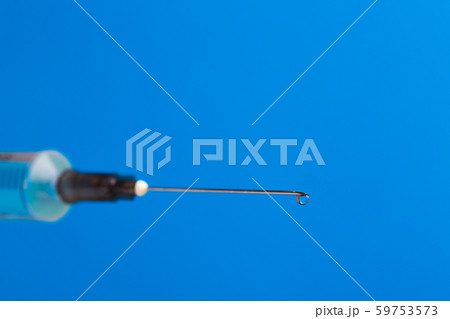 The medicine in the syringe. The medicine in the syringe. 59753573