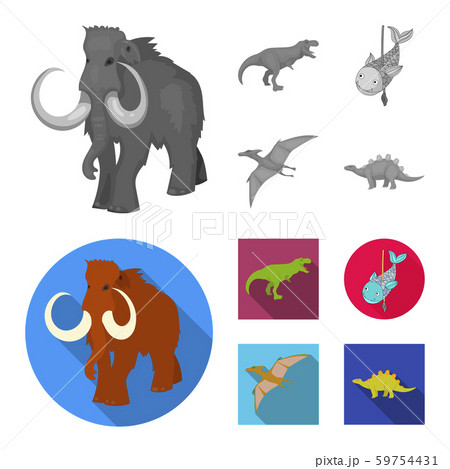 Vector Design Of Animal And Character Symbol のイラスト素材