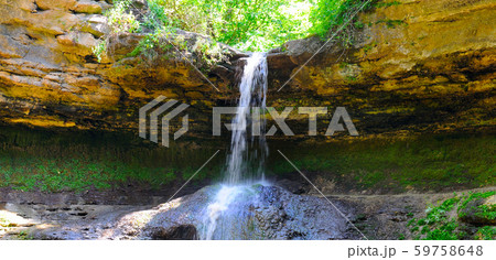 Waterfalls in the Saharna, Rezina region, Republic Waterfalls in the Saharna, Rezina region, Republic 59758648