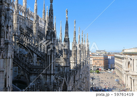 ミラノのドゥオーモ、屋上 ミラノのドゥオーモ、屋上 59761419
