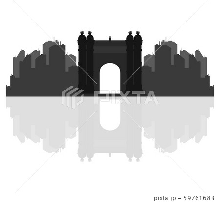 barcelona triumphal arch icon 59761683