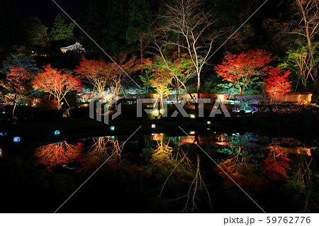 えさし藤原の郷　紅葉ライトアップ 59762776