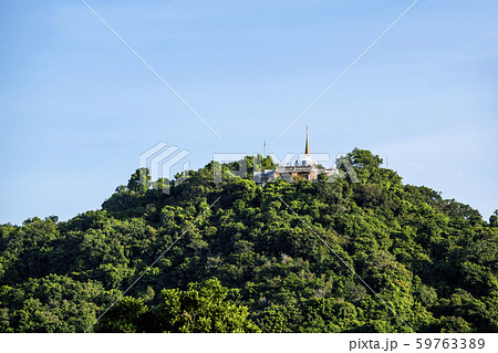 Khao Tang Guan, The top of the hill is a major ancient mountain, with an elevator on the hill. Phra that Chedi Luang Sala Phra Wihan Daeng, Lighthouse , Thailand's popular tourist in Songkhla Khao Tang Guan, The top of the hill is a major ancient mountain, with an elevator on the hill. Phra that Chedi Luang Sala Phra Wihan Daeng, Lighthouse , Thailand's popular tourist in Songkhla 59763389