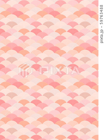 鮫小紋　20ライン　（背景素材）　 59763488