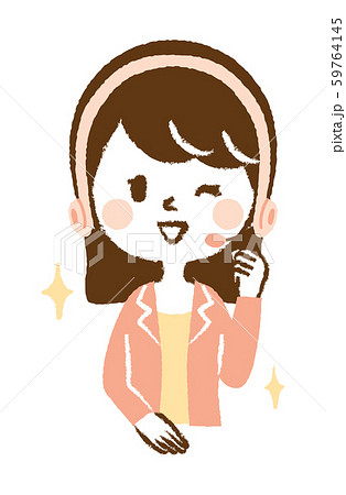 オペレーター ヘッドセット コールセンター 女性 イラスト オペレーター ヘッドセット コールセンター 女性 イラスト 59764145