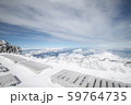 積雪期の富士山頂 59764735