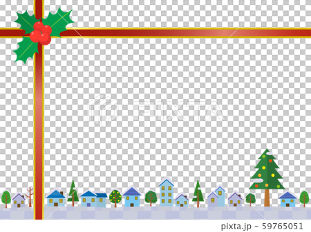 Christmas night cityscape illustration Christmas night cityscape illustration 59765051