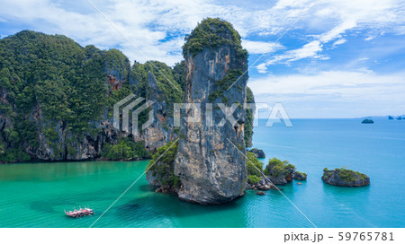 Ao Nang Tower, one of Krabi most famous rock, Ao 59765781