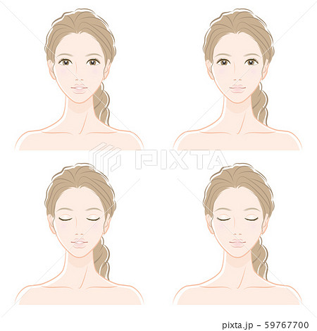 女性の表情 59767700
