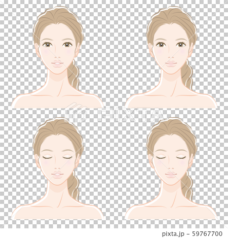 女性の表情 59767700