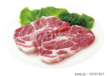 豚肩ロース肉切身05（パス付） 59767827