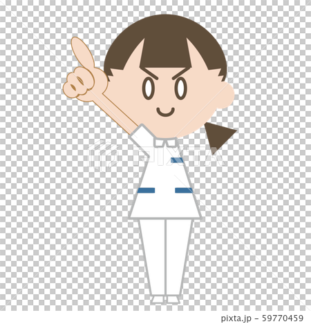 Nurse whole body (pointing up) Nurse whole body (pointing up) 59770459