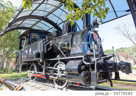 宇佐参宮線26号蒸気機関車 宇佐神宮 872 0102 大分県宇佐市大字南宇佐2859の写真素材