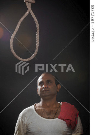 Indian man suicide ready for hanging punishment Indian man suicide ready for hanging punishment 59771739