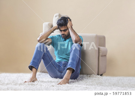 Landscape of a man in stress 59771853