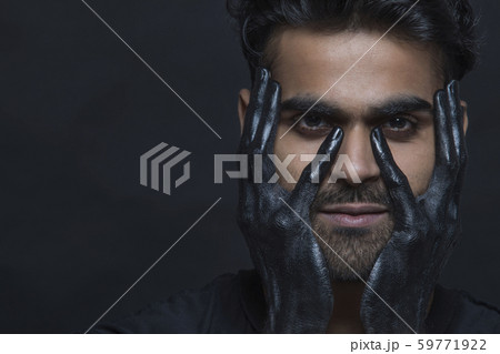 portrait of a man deep in depression portrait of a man deep in depression 59771922