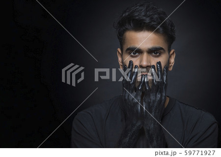 portrait of a man deep in depression portrait of a man deep in depression 59771927