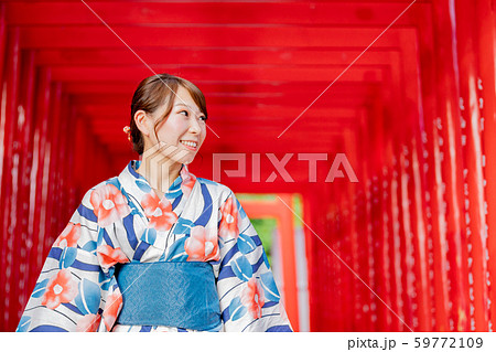 犬山　三光稲荷神社　鳥居 59772109