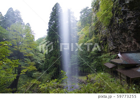 壇鏡神社の壇鏡の滝(雄滝)(島根県隠岐郡) 壇鏡神社の壇鏡の滝(雄滝)(島根県隠岐郡) 59773255